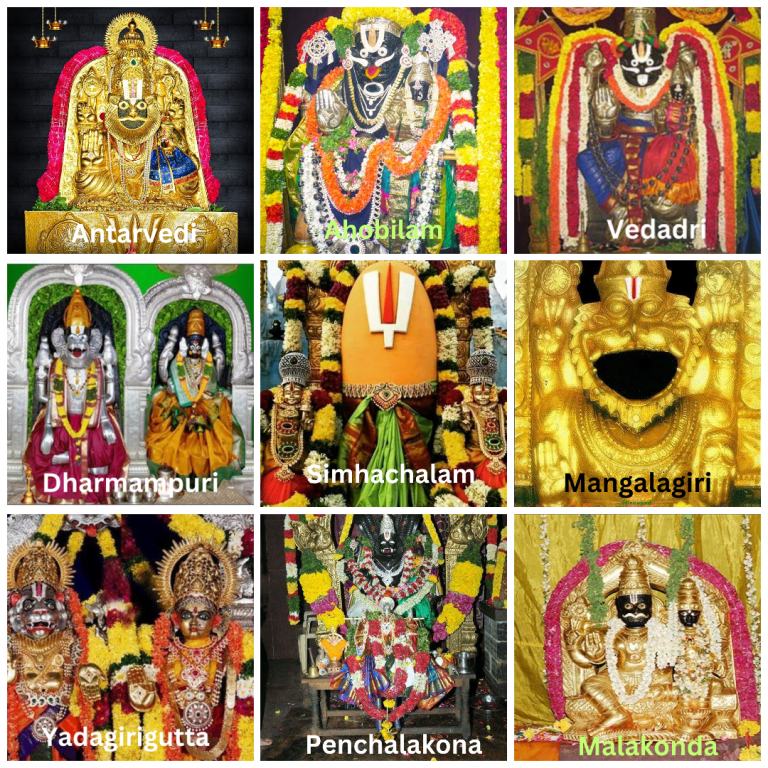 Narasimha Kshetras – Nava Narasimha Temples
